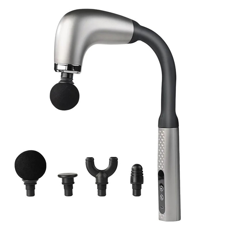 New Smart Fascia Gun Electric Massager Massage Hammer Electric Fascia Gun Home