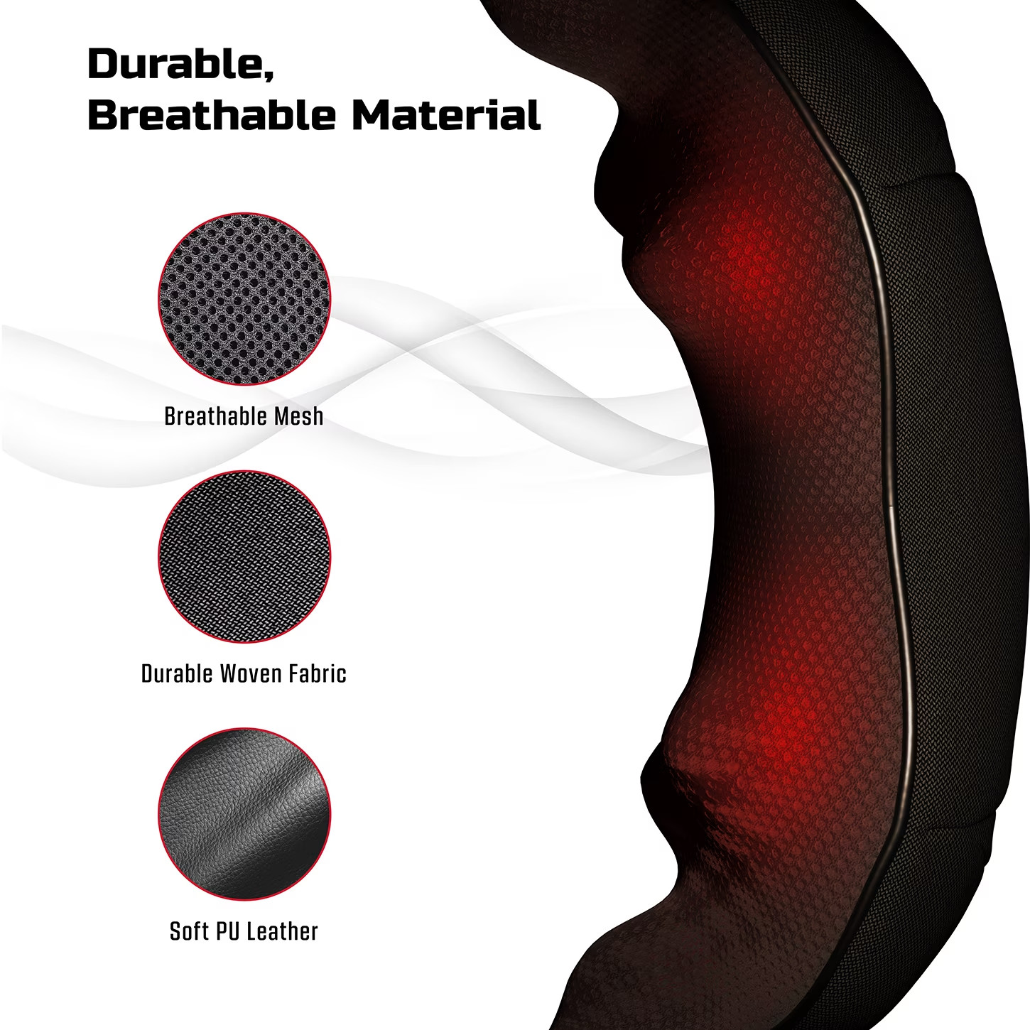 FitRx Cordless Shiatsu 3D Massager with Heat, Authentic, Stock US-No Import Fees