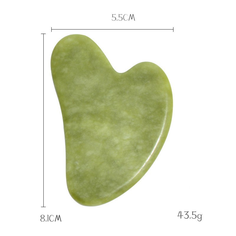 Jade Gua Sha Massage Board Face Care