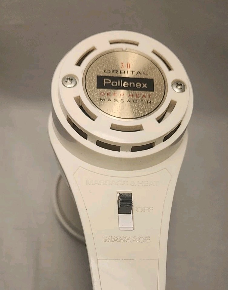 Massager~Pollenex VTG Deep Heat 3-D Orbital Model OM-55E Tested-Works!