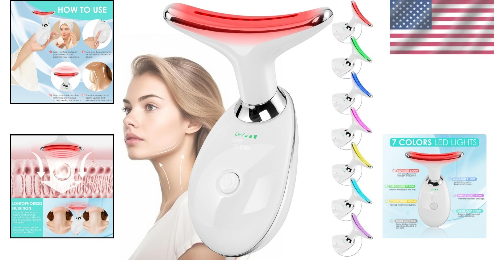 Modern Facial Massager with User-Friendly Design – Top Gift for Any Occasion