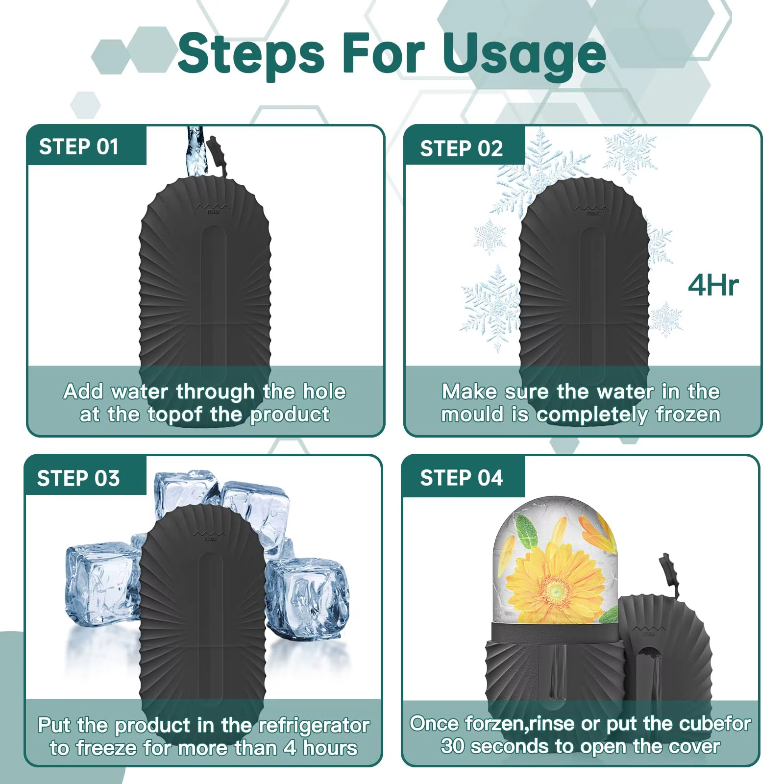 1/2/3Pcs Ice Face Roller Facial Skincare Ice Roller Set,Facial Roller Guasha Fac