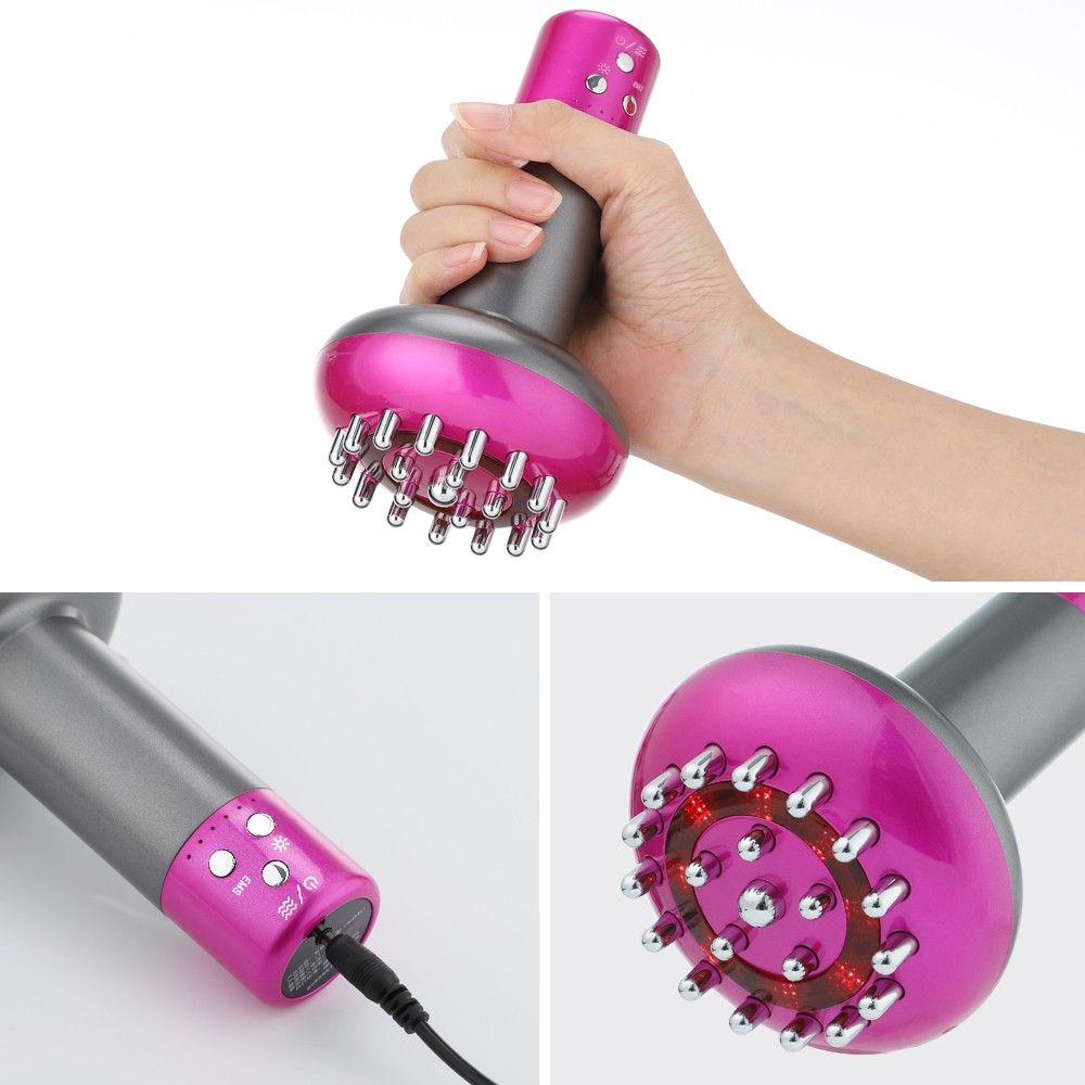 Electric Lymphatic Drainage Machine Meridian Body Massage Brush Microcurrent ant