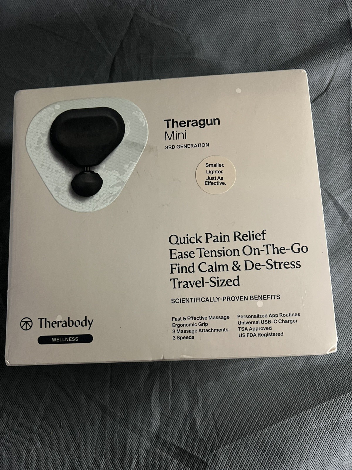 Therabody Theragun Mini 3rd Generation Massage Gun Bluetooth New Sealed