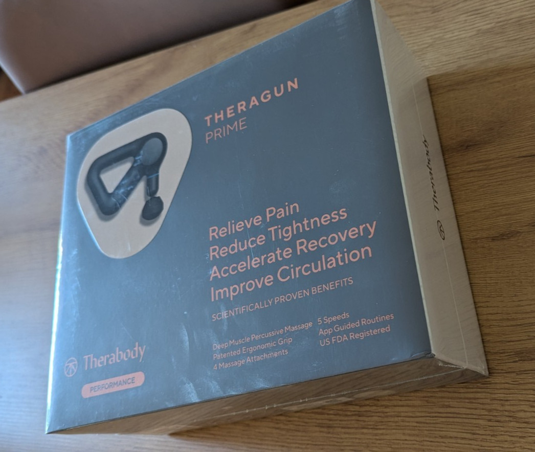 Theragun Prime Deep Tissue Massager – Black – 5th Generation – Never Opened