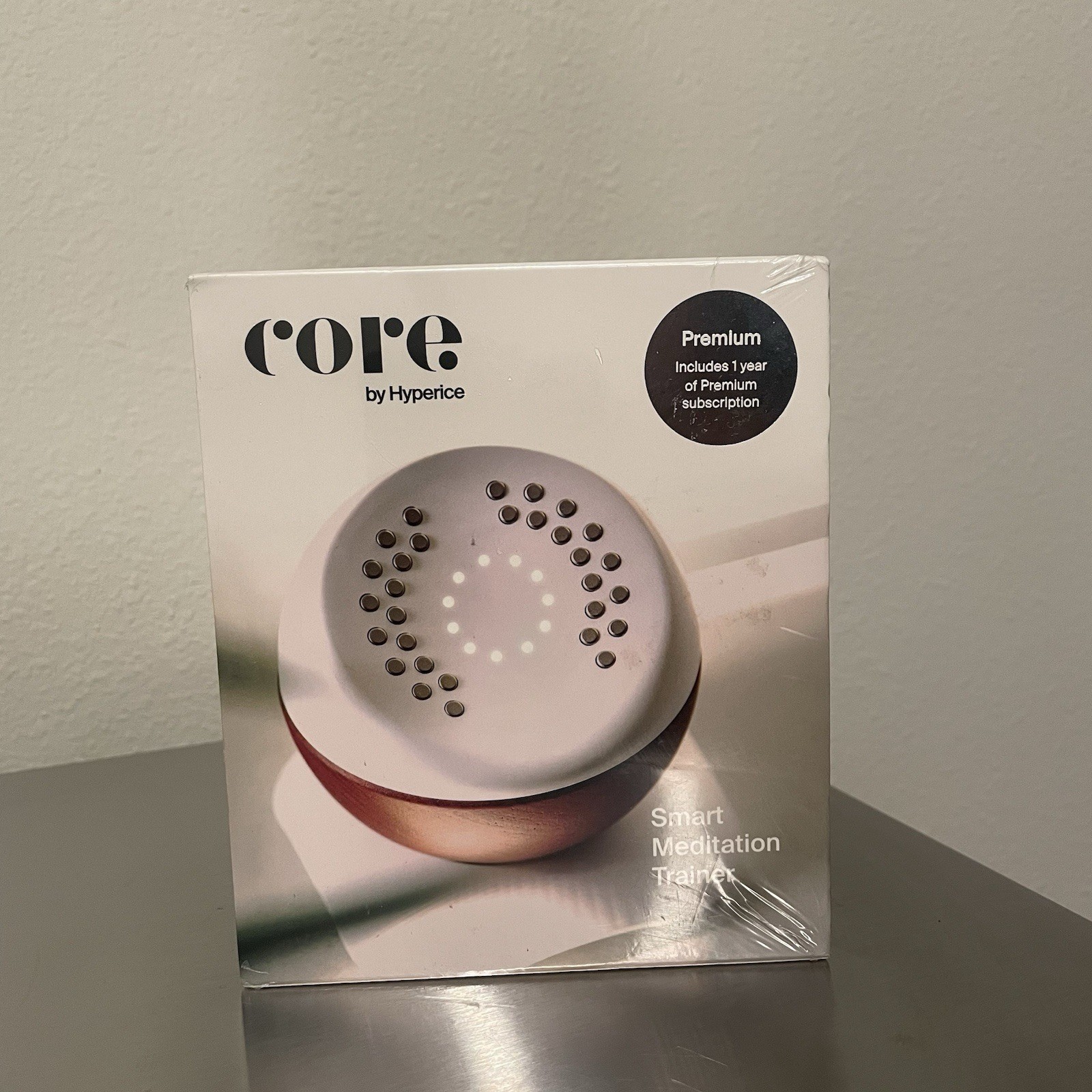 Core by Hyperice Smart Meditation Trainer w/ 1 Year Premium Subscription SEALED