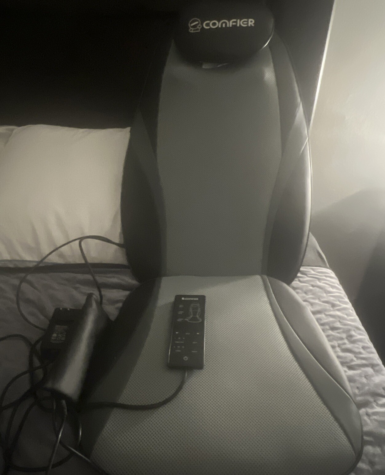 COMFIER Back Massager with Heat,Shiatsu Massage Chair Pad,Deep Kneading . No Box