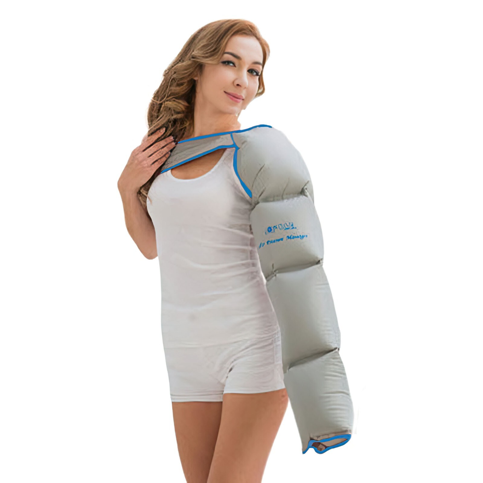 Wonjin Q1000 Air Compression Massager Lymph Drainage Recovery Leg Arm Waist 120V