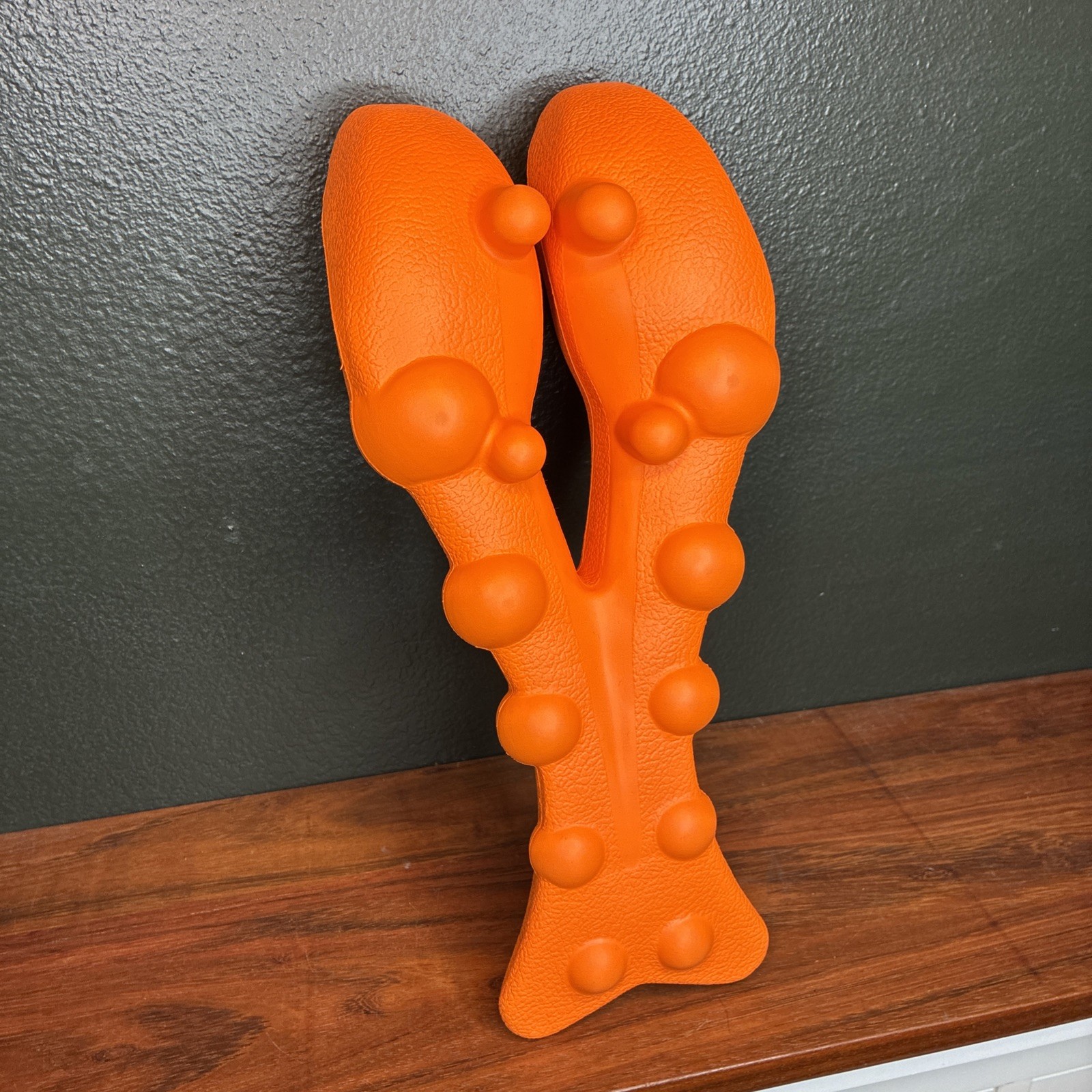 Trapezius Trigger Point Massager Neck Stretcher Orange Lobster Muscle Ache