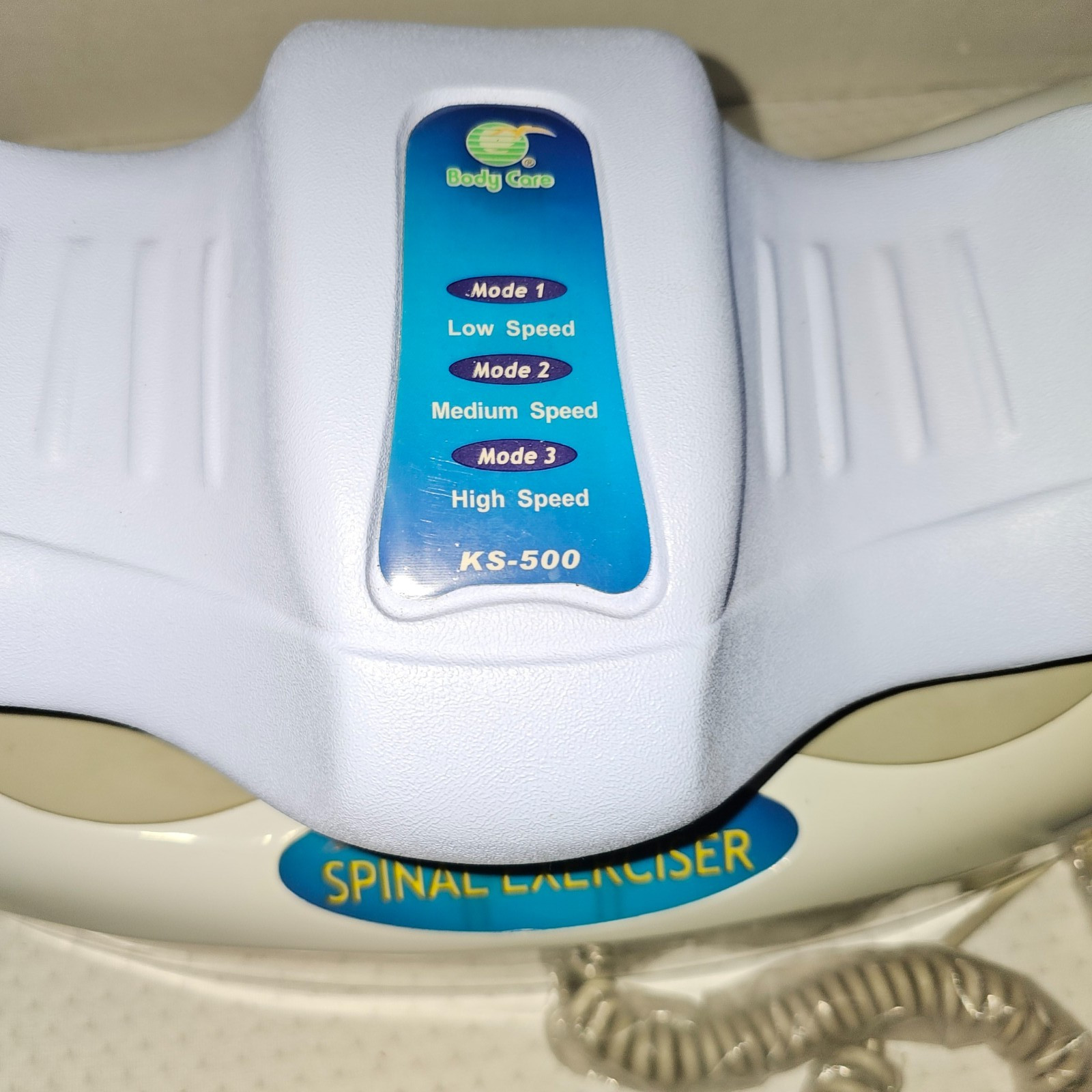 KS-500 Spinal Exerciser Back Massager Chi Machine Tested & Works Video Body Care