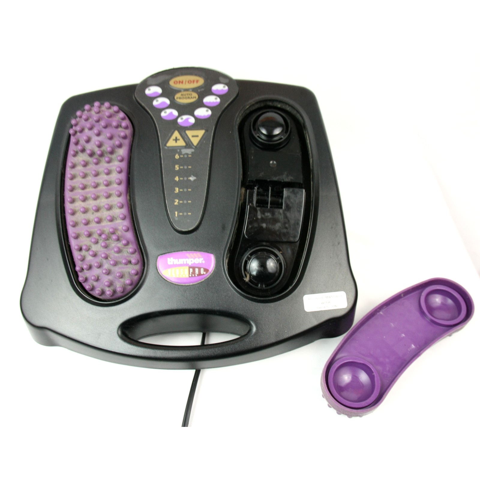 Thumper Versa Pro 403NA Massager with Carry Case AS IS Working READ DESCRIPTION