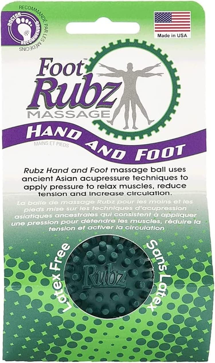 Due North Industrial Rubz Foot Hand Back Massage Ball for Plantar Fasciitis