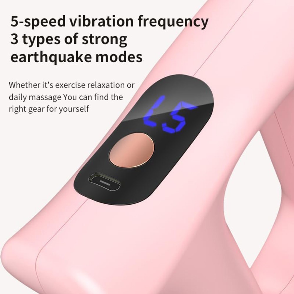 Multifunctional Full Body Fascia Ring with 5 Speeds Fascia Blasters Ring Massage