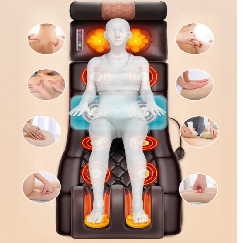 Full Body Electric Massage Mat Electric Massage Mattress Vibrating Heating Pad