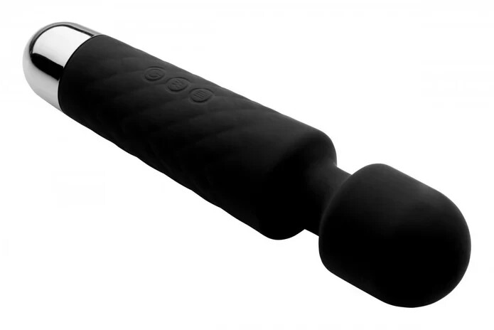 18X Luxury Silicone Travel Vibrating Massage Wand Massager USB Rechargeable Esse
