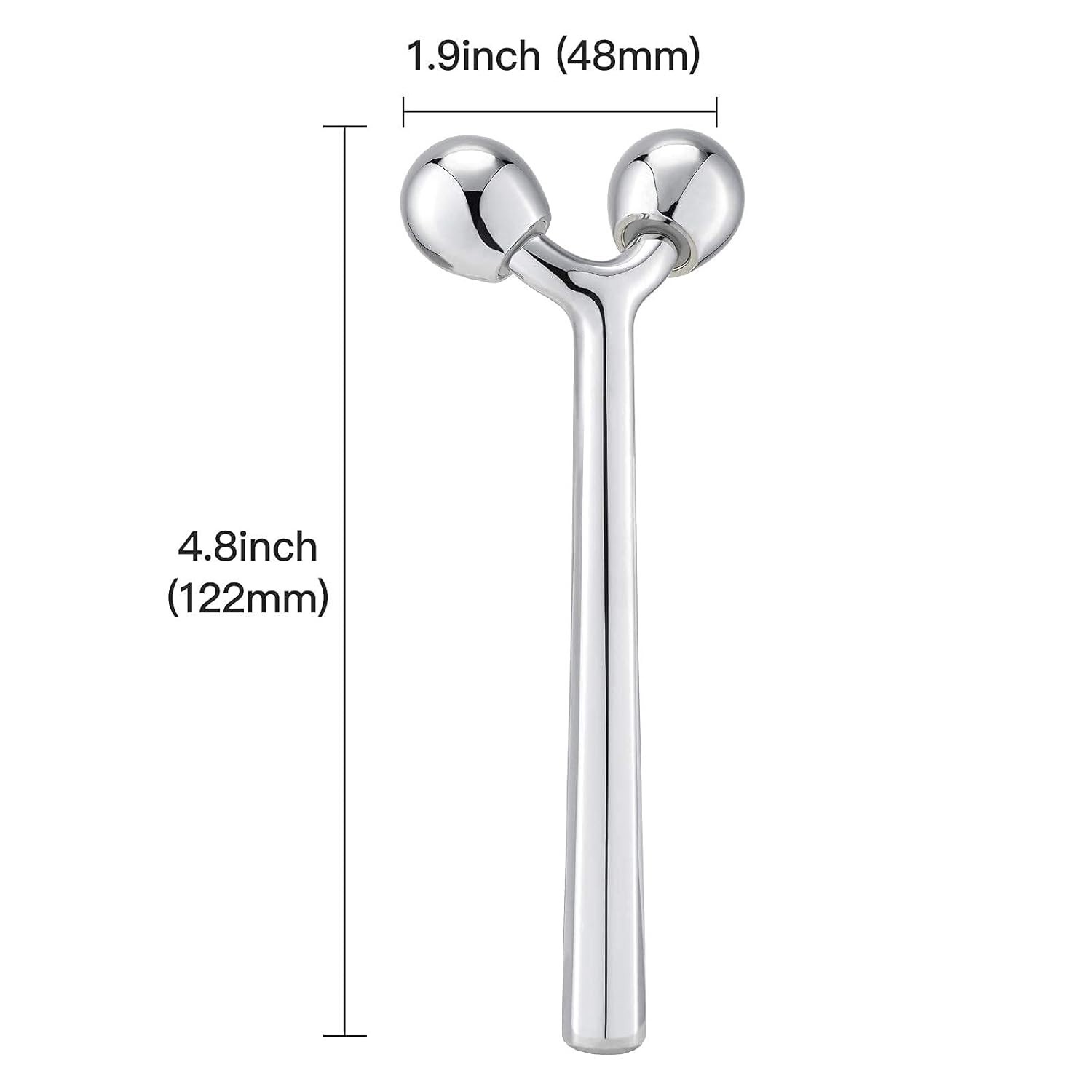 Ergonomic 3D Roller Massager: Reduce Puffiness & Lift Your Face Effortlessly