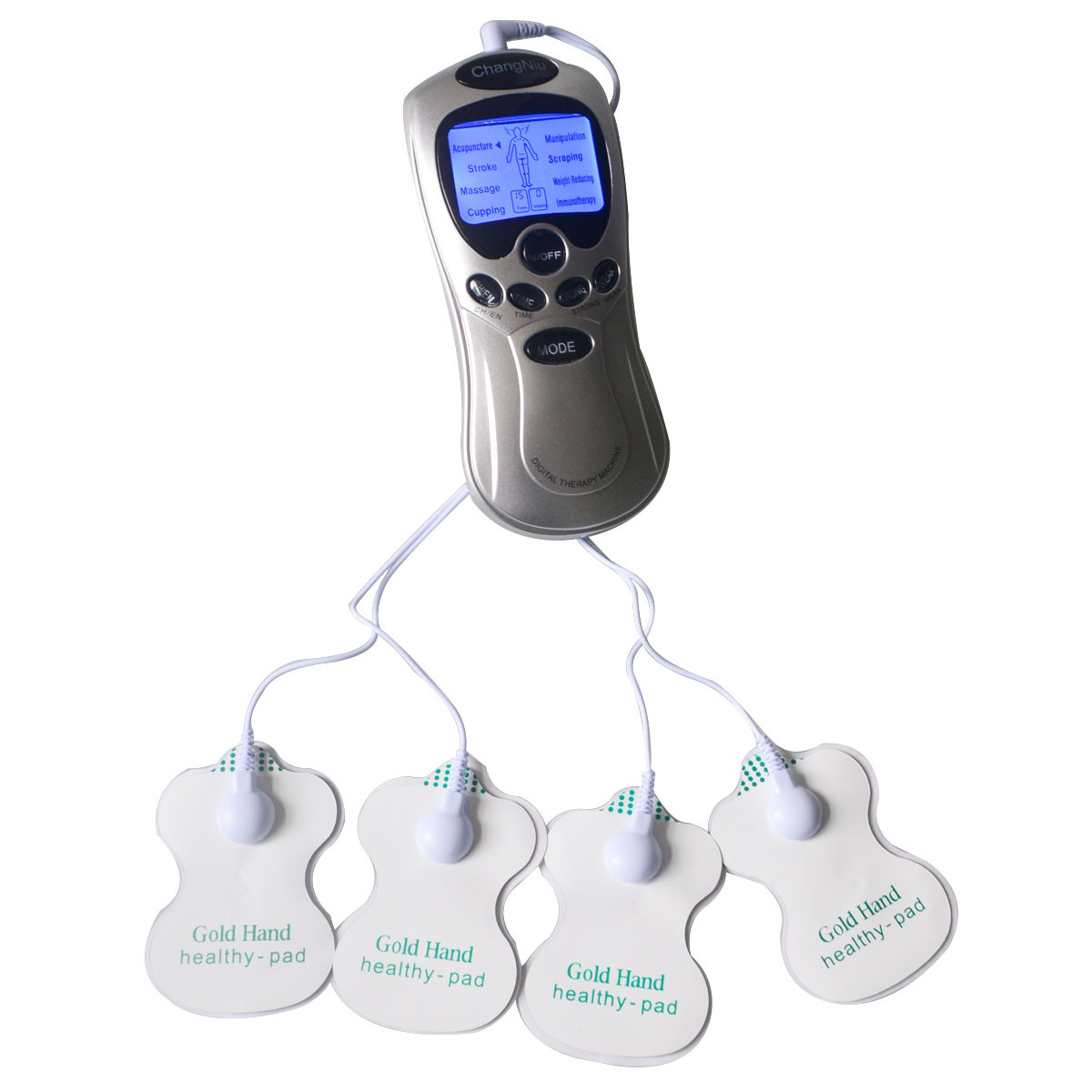 TENS MACHINE DIGITAL THERAPY FULL BODY MASSAGER 8 PAIN RELIEF ACUPUNCTURE BACK