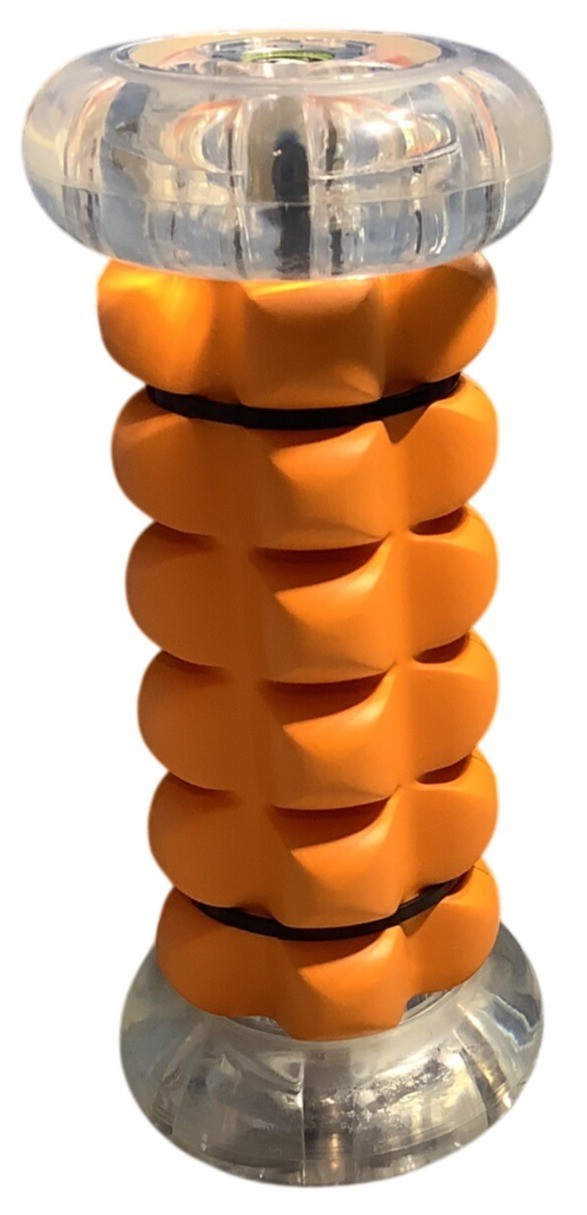 TriggerPoint NANO Foot Massage Roller Orange & Clear For Pain Relief Recovery