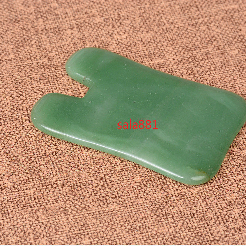 Natural Jade Stone Gua Sha Tools SPA Message Tool Jade Gua Sha Tool U Shape