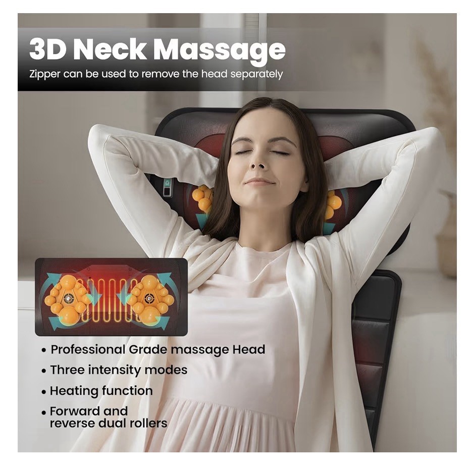 DOPICT Massage Mat, Detachable Neck Massager, Full Body Vibration