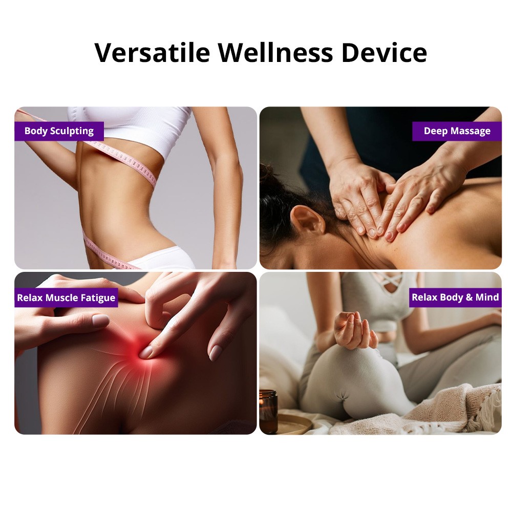 G5 Vibration Massager Body Relaxation Cellulite Massager Body Pain Relief US