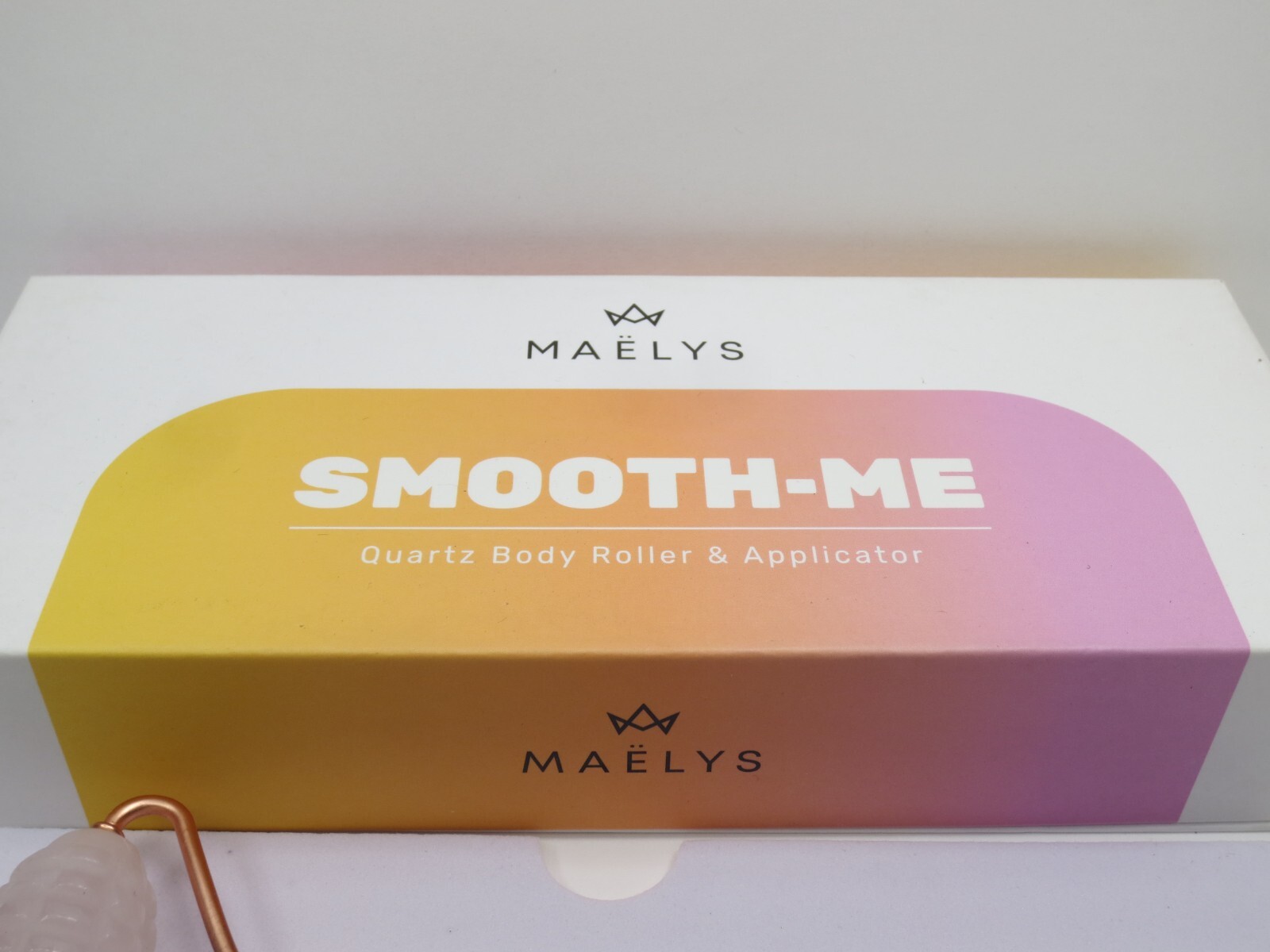 MAELYS SMOOTH-ME QUARTZ BODY ROLLER & APPLICATOR BOXED (LOT OF 2)