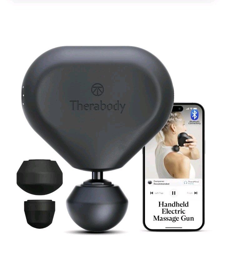 Theragun Mini 3rd Generation Ultra-Portable Massage Gun by Therabody in Black