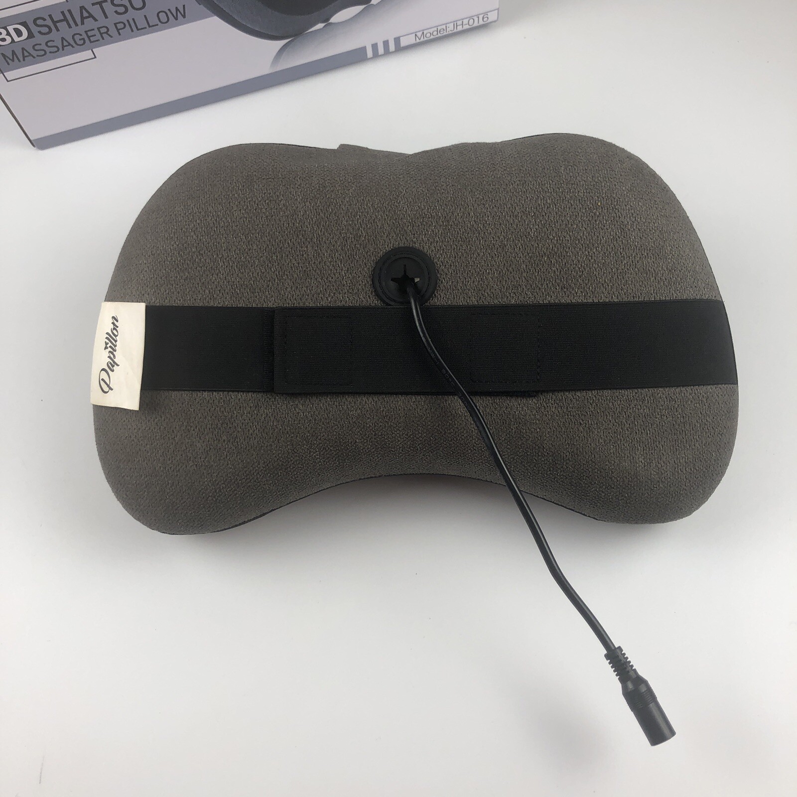 Papillon 3D Shiatsu Massager With Heat Pillow AC/DC Powered JH-016 Home or Auto