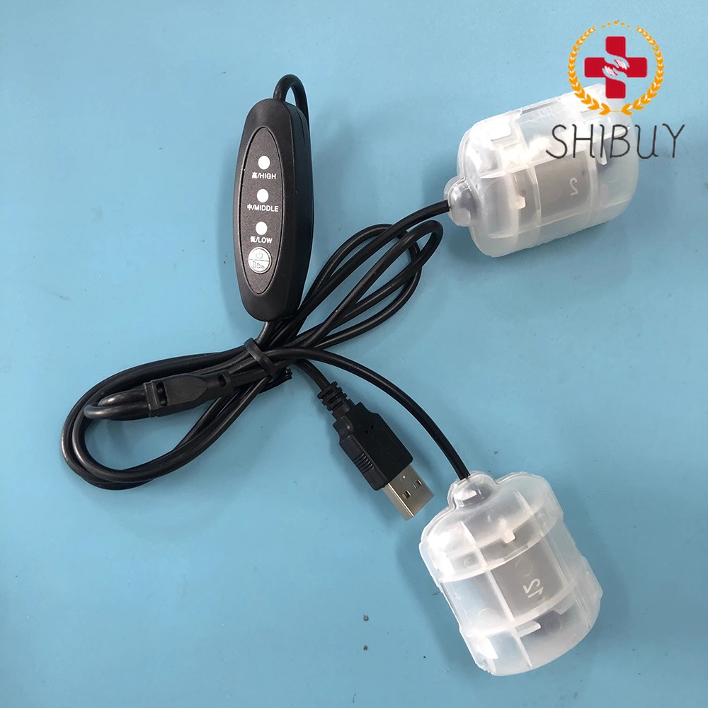 5V Vibration Motor One To Two Massage Pillow Lumbar Cushion Vibrator Accessories