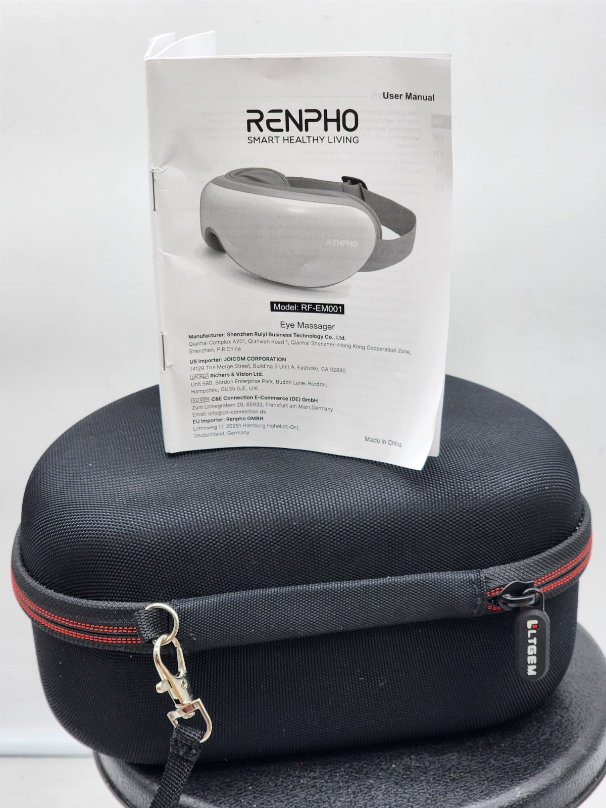 RENPHO Eyeris 1 Eye Massager with Heat Model RF-EM001 TESTED Excellent