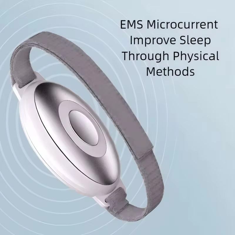 Rechargeable Sleep Aid Device, palm pulse sleep massager, portable microcurre…