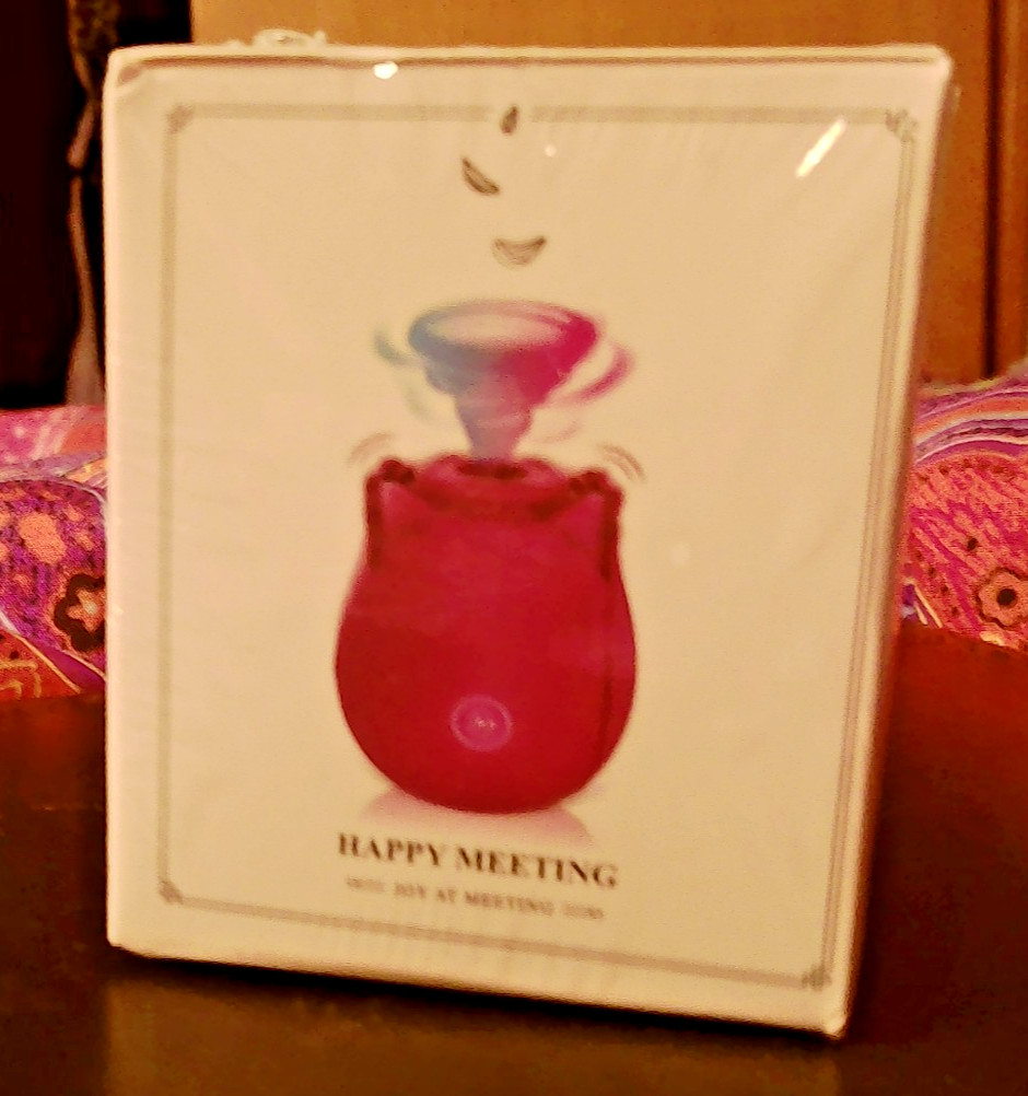 Happy Meeting Joy at Meeting Rose Shaped Mini Massager for Women New RED