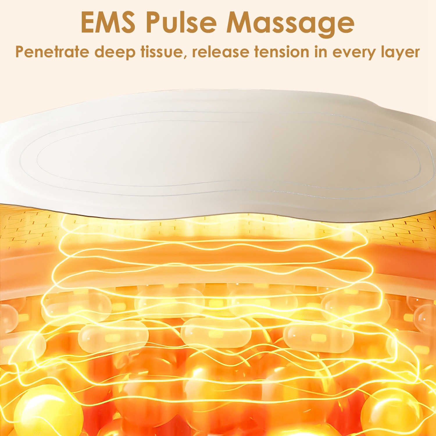 Cordless Heating Pad Lower Back Brace Massager Remote Rechargeable Heating Belt