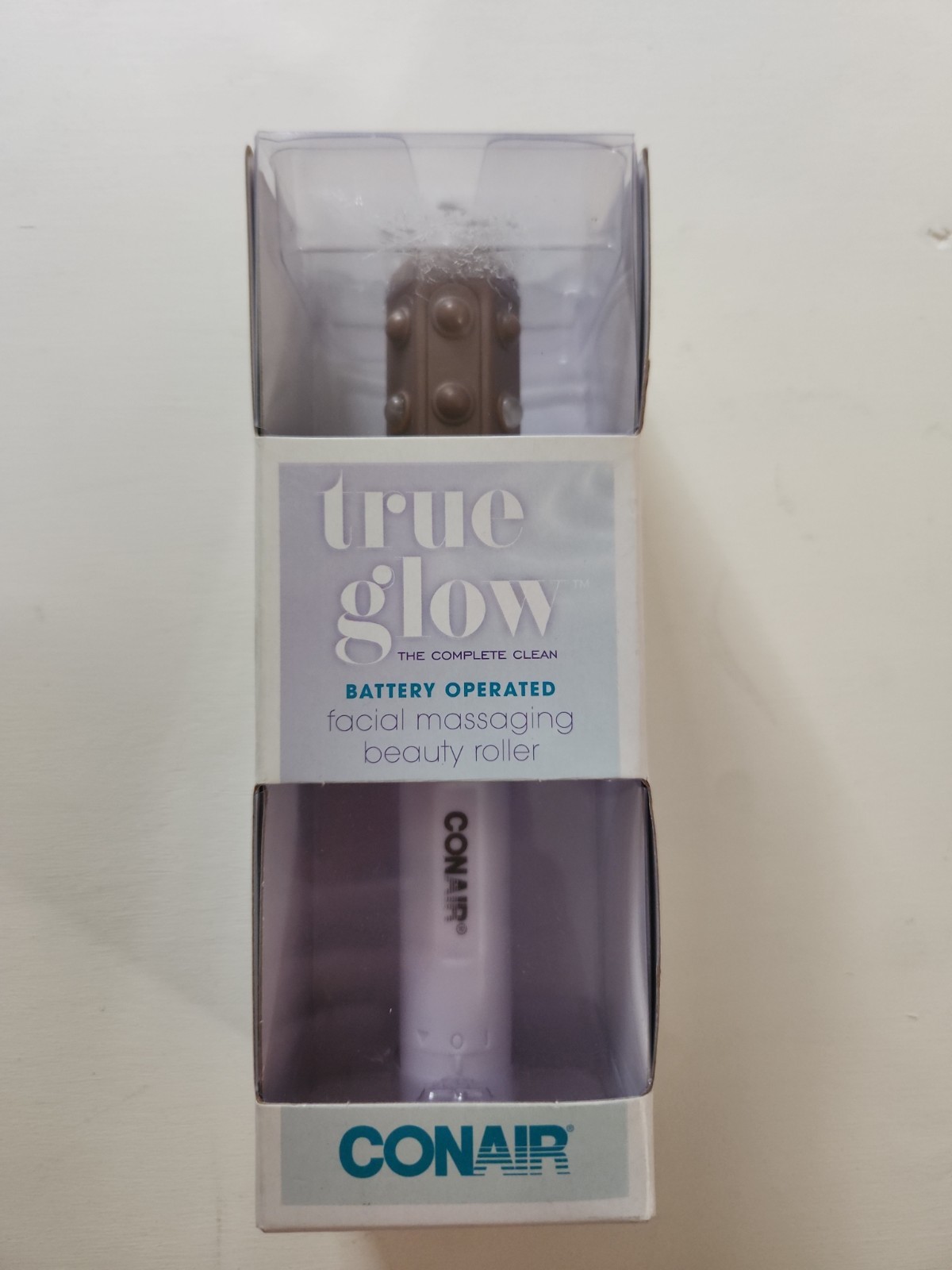 CONAIR True Glow Facial Massaging Beauty Roller Skin Brightener Revives Skin