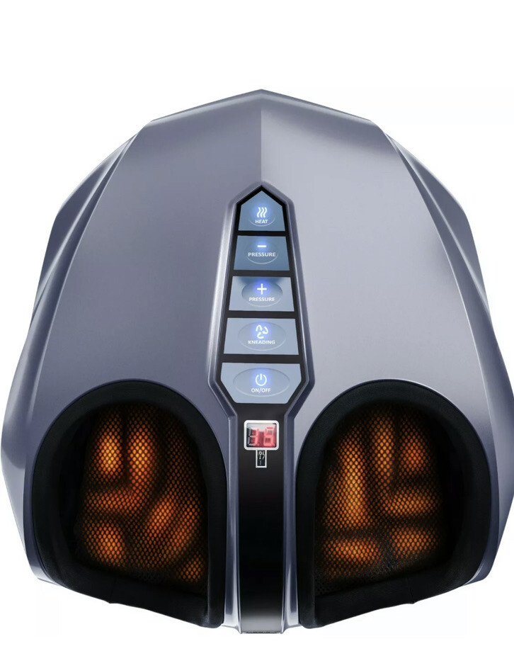 Miko Shiatsu Foot Massager With Deep Kneading, Heat Therapy, and Rolling Massage