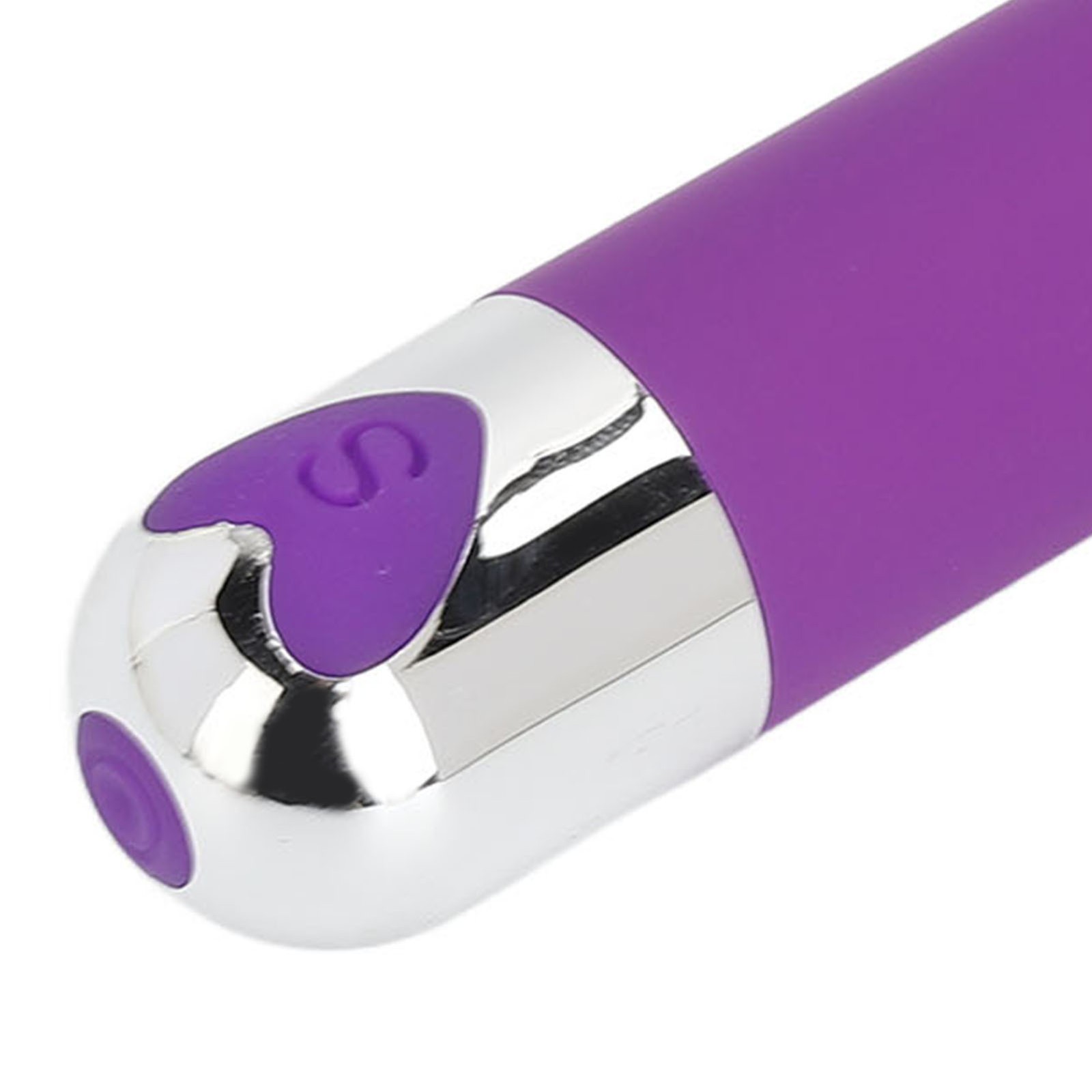 Handheld Massager Wand Rechargeable Reduce Relax Muscles Pain Deep Tissue Purple