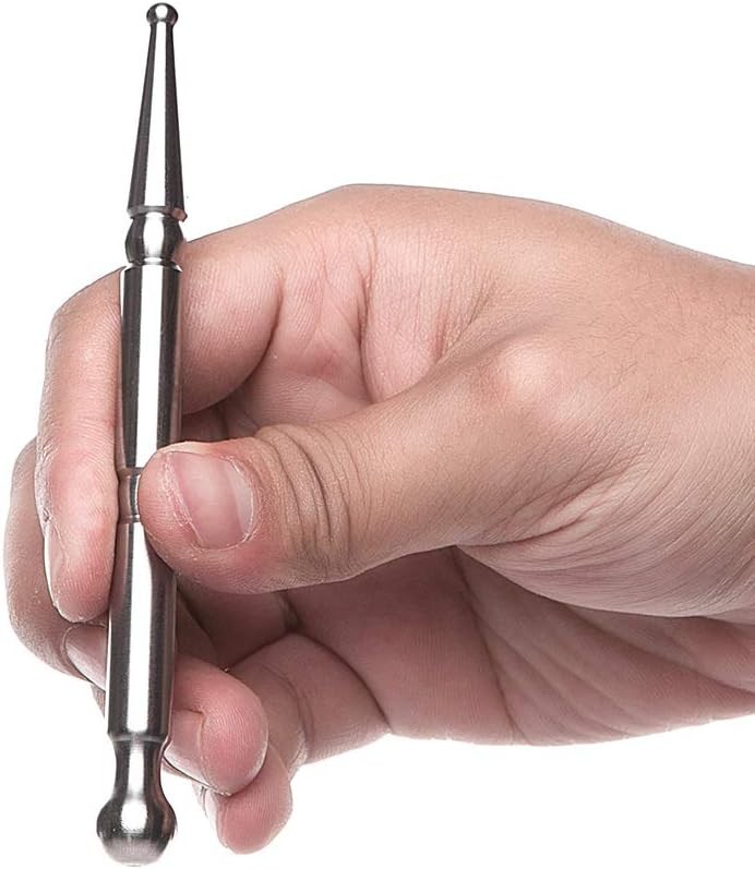 Heat-Enhanced Stainless Steel Massage Wand for Effective Stress Relief Therapy