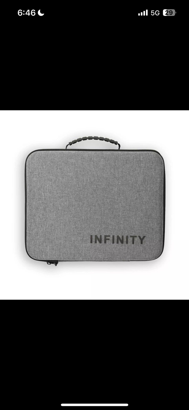 Infinity PR Pro Advantage Cordless Percussion Massage Device 45W with 6 Heads