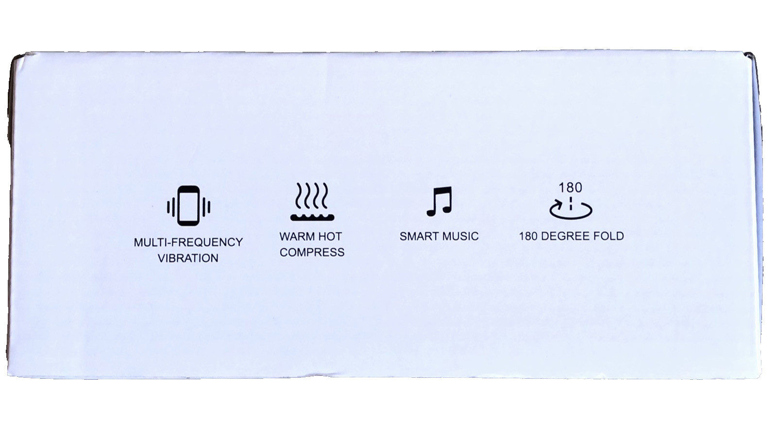 Eye Massager wHeat Vibration Compress Migraine White Improves Sleep Beinkap New