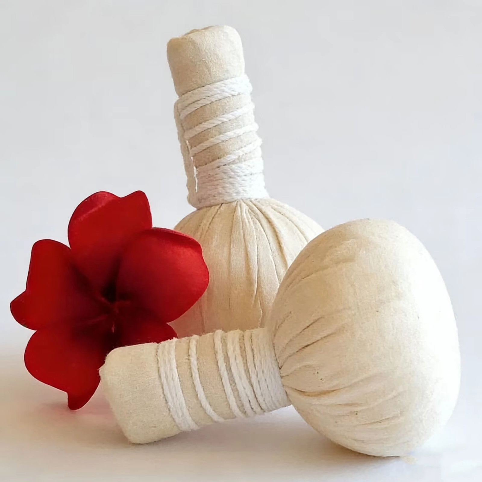 Thai massage ball, Thai herbal compression ball heating bag, Chinese herbal