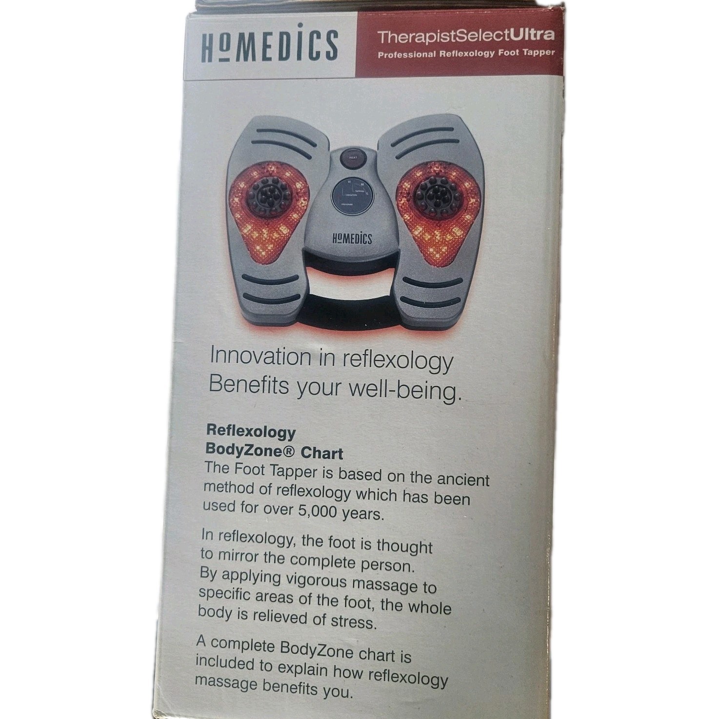 Homedics Therapist Select Ultra Professional Reflexology Foot Tapper, US Seller