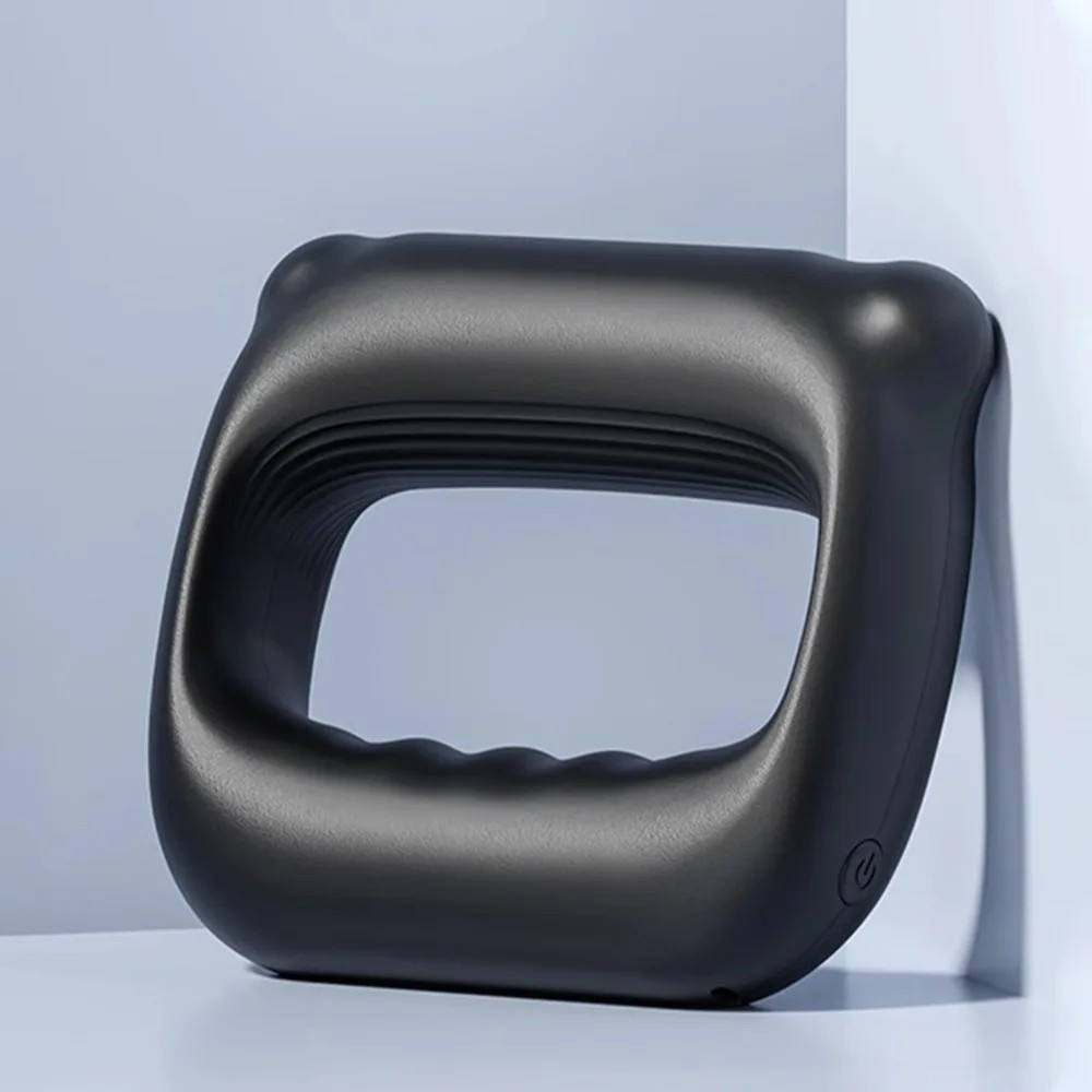 Portable USB Rechargeable Fascia Massage Ring – Neck, Shoulder & Body Vibrating
