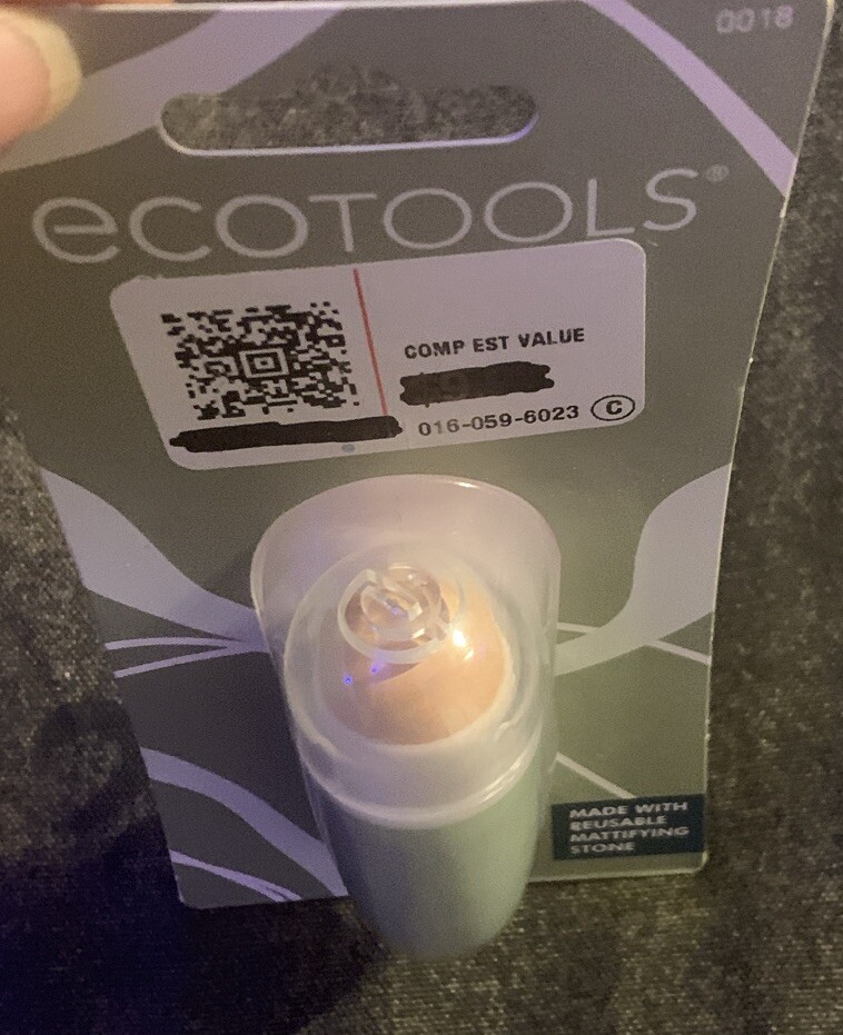 ECOTOOLS Oil-absorbing Roller Limited Edition Reusable Stone 0018 NEW