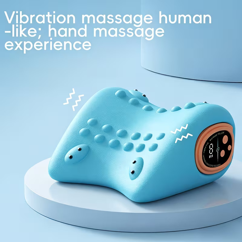 Portable Shiatsu Neck Massager Pillow Cervical Relaxer Electric Pain Relief New