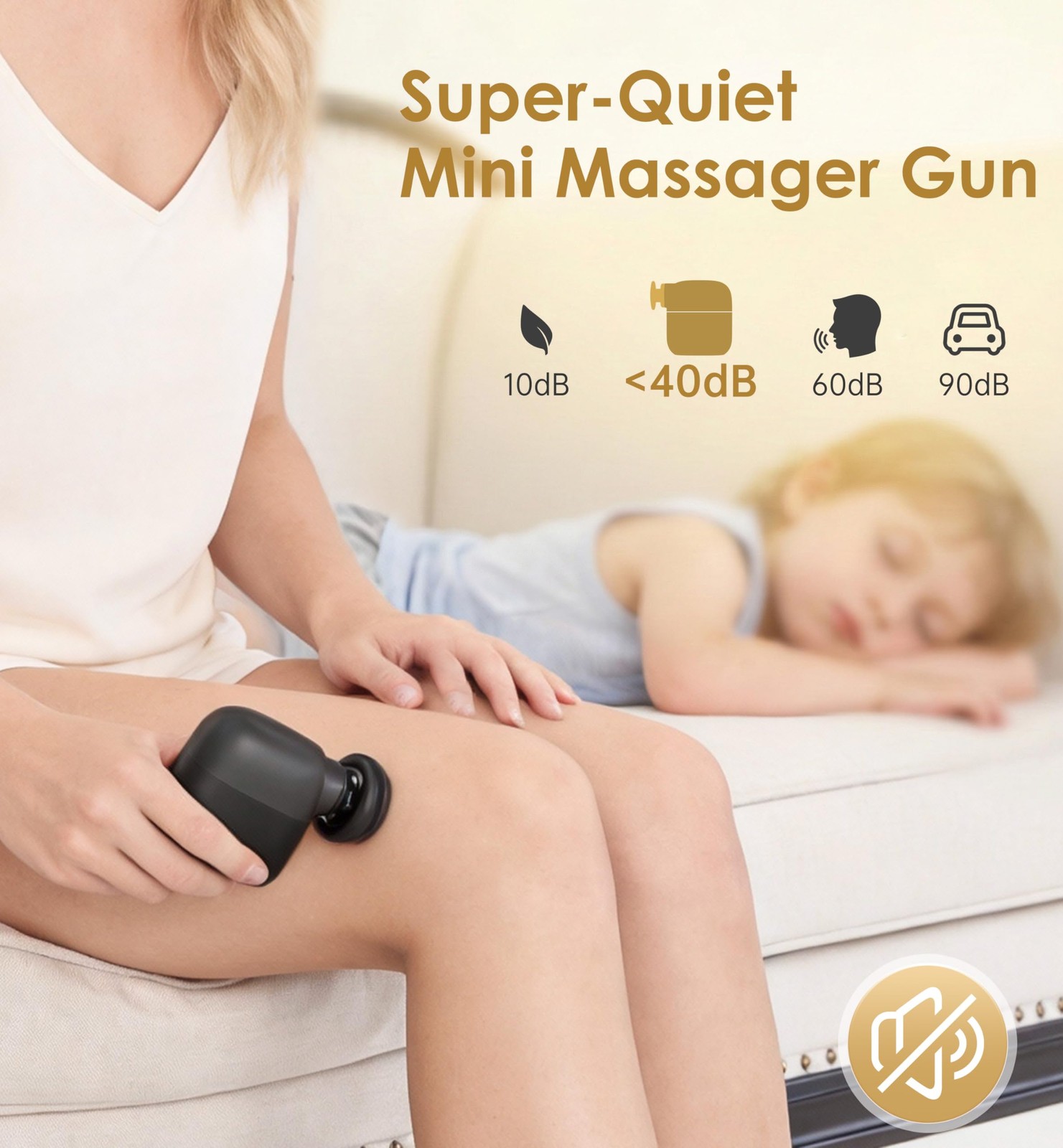 Mini Massage Portable Deep Tissue Percussion Muscle Massager Lightweight Hand…