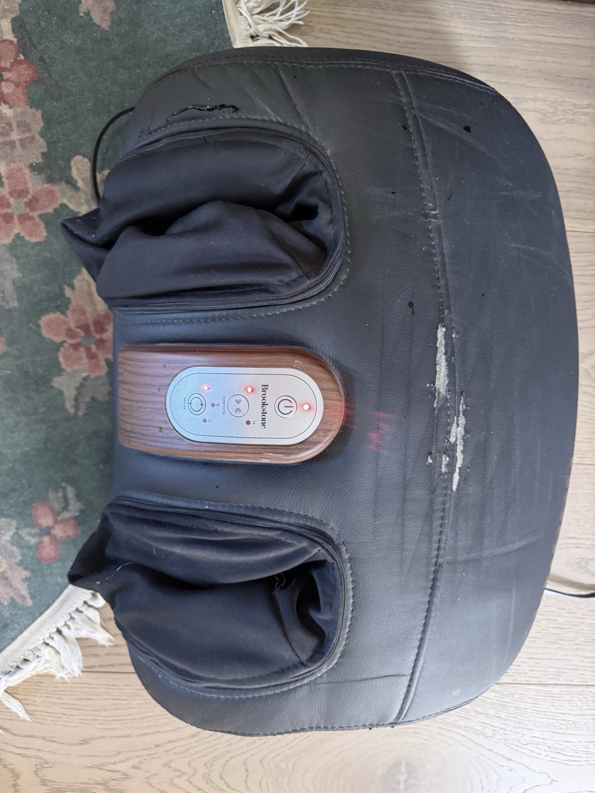 i-Need by Brookstone Shiatsu Foot Massager w/ Heat Deep Kneading Tested