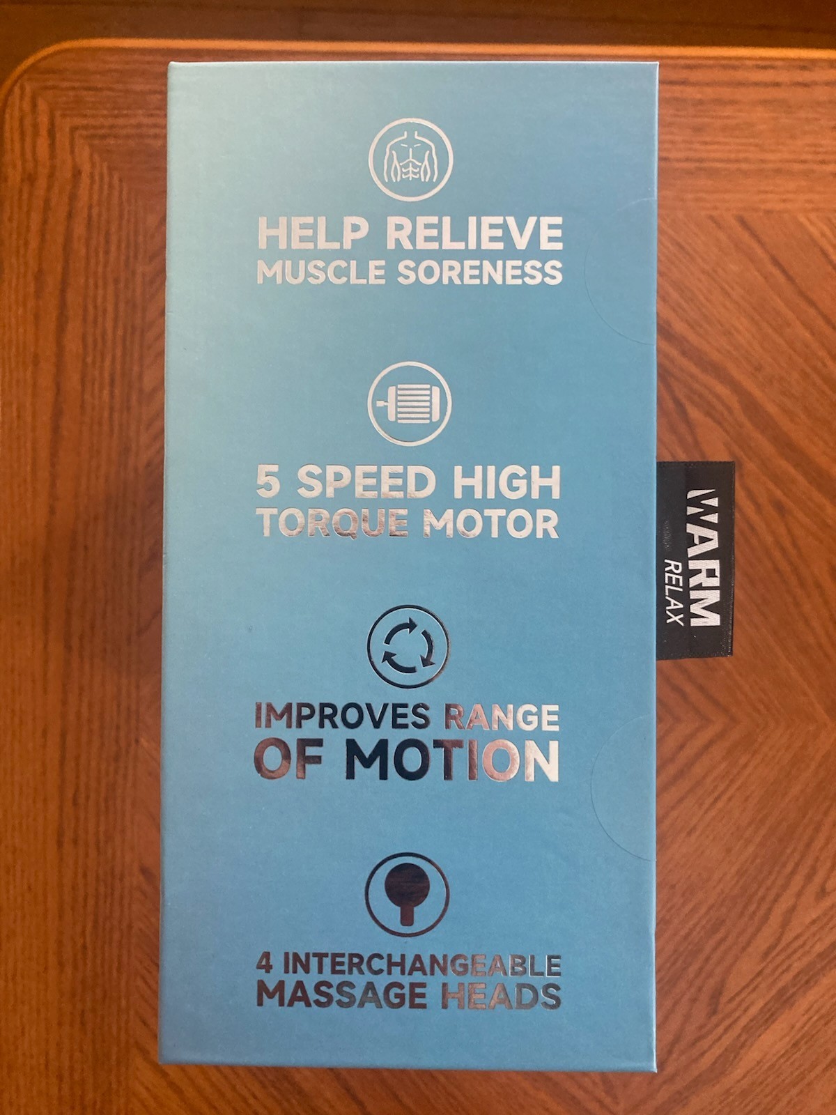 WARM RELAX MASSAGE GUN