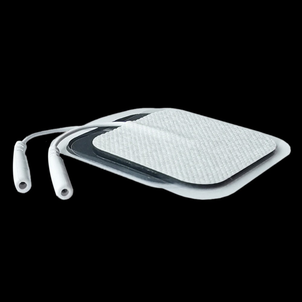 Reusable 4pcs Electrode Pads Tens Units 2x2Inch Non-Woven