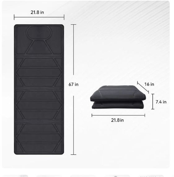 Snailax Massage Mat Massage Cushion 10 Motor Massage Pad Full Body Massager