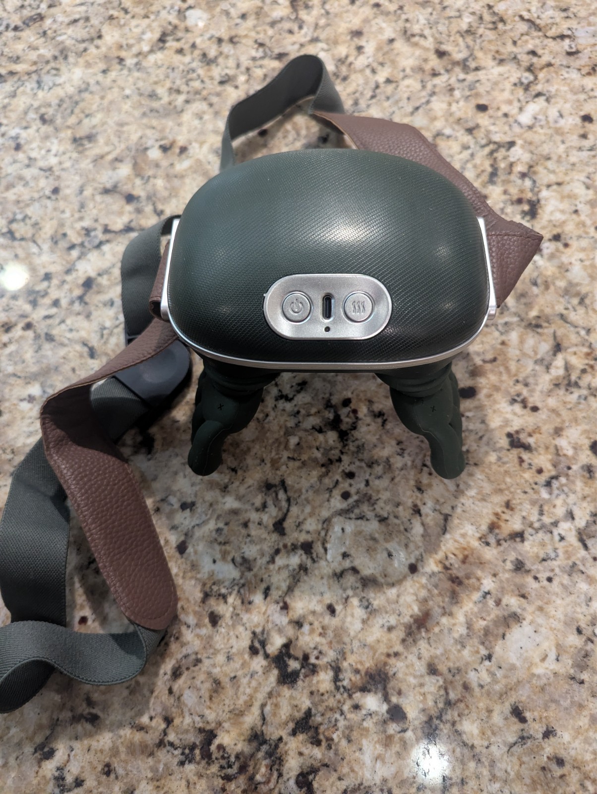 Shoulder and Neck Massager N7 Rechargeable Wireless Moss Green